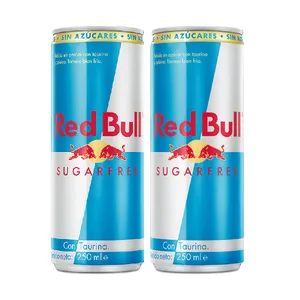 Pack (2 Energizante Red Bull Sugar Free x 250 Ml)