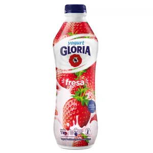 Yogurt Gloria Fresa 1 L